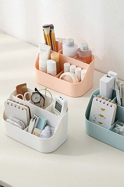 BİTERSE Multi-Purpose Table and Countertop Organizer Box Organizer