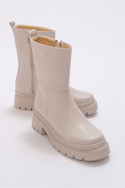 Niloshka Γυναικείο μποτάκι Vusy Beige