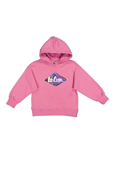 Lee Cooper Kalina Girl's Hooded Sweatshirt Pink