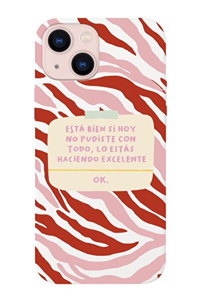 shoptocase Iphone 14 Uyumlu Esta Bien Si Sorun Değil Tasarımlı Içi Süet Lansm...