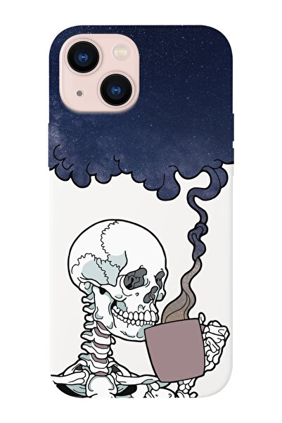 shoptocase حافظة هاتف من الجلد السويدي متوافقة مع هاتف Iphone 14 Plus مع تصمي...