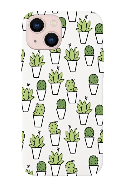 shoptocase غطاء هاتف متوافق مع هاتف Iphone 14 Plus متوافق مع Cacti-2 مصمم من ...
