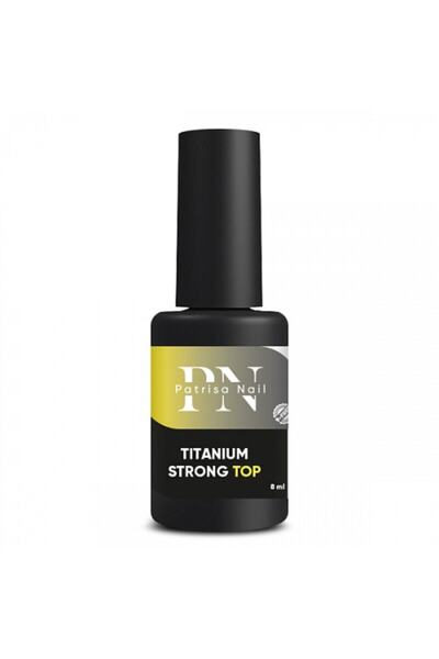 Patrisa Nail Titanium Strong Top Coat / Top Kat, 8 ml