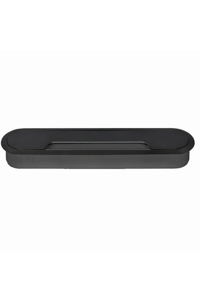 Hafele Elto Kablo Kanalı Oval Plastik 200 mm Siyah