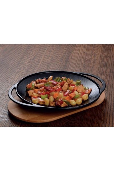 Lava Cast Iron Hair Roasting Pan 28 Cm Glass Standard