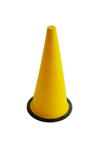 virajx Training Funnel 40 Cm with Rubber Base 10 Pieces