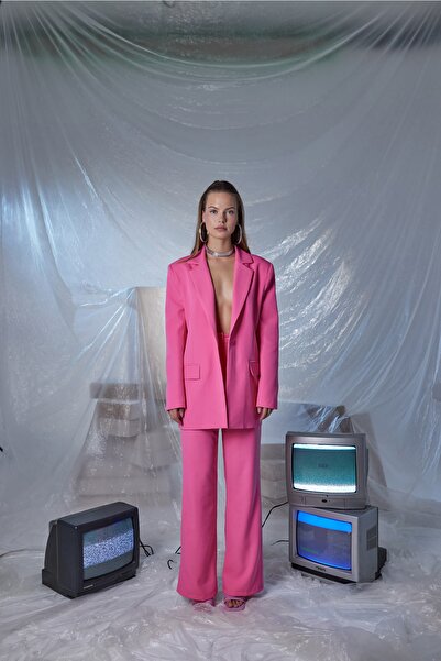 HOLLY LOLLY Polstrovaná kapsa Panky Blazer Jacket Pink