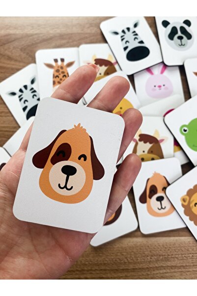 Genel Markalar Ahşap Hafıza Oyunu Bebek Ve Okul Öncesi Eğitici Montessori Oyu...