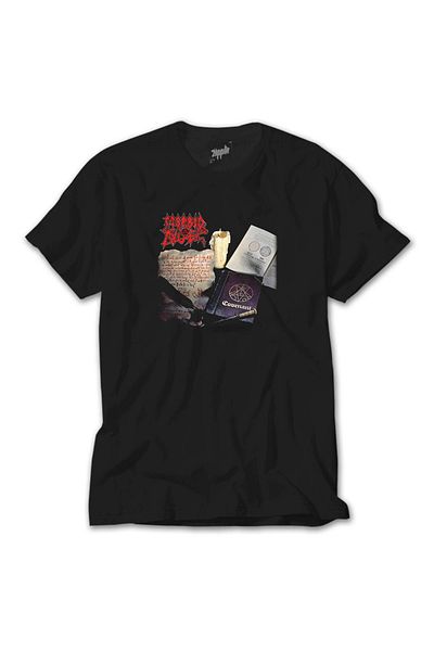 Z zepplin Μαύρο T-Shirt Morbid Angel Covenant