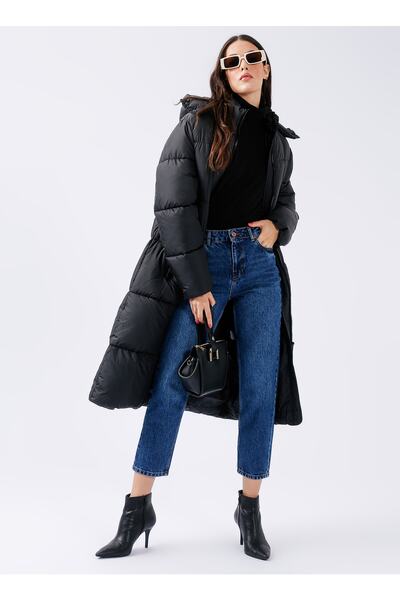 Fabrika Comfort Siyah Kadın Mont Cm-dender