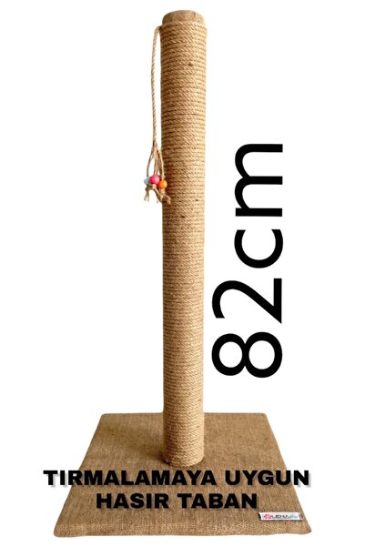 Lena Pet 82cm Kedi Tırmalama Tahtası Hasır Taban