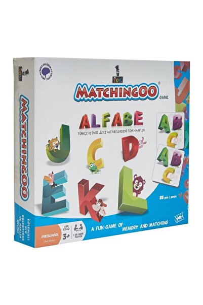 Generic Brand Mr. Toys Matchingoo Memory and Matching Game Alphabet