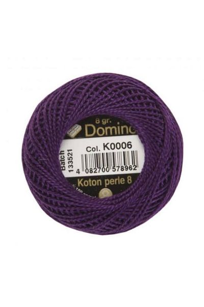 Anchor Παλτό Domino Koton Perle No:8 Κέντημα νήμα K0006