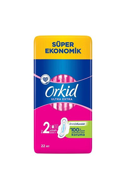 Orkid عبوة 22 فوط صحية اقتصادية للغاية