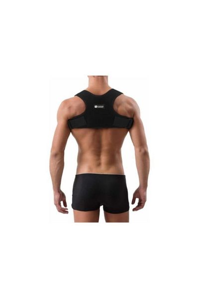 Ankaflex Unisex Μαύρη πεταλούδα όρθια στάση κορσέ κατά της καμπούρας κατά του ιδρώτα