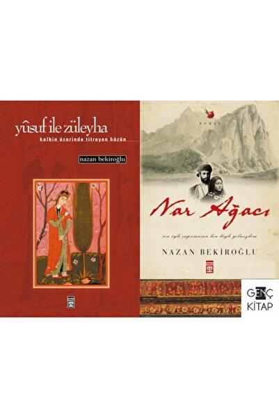 Timaş Yayınları Nazan Bekiroğlu 2 Kitap Set Yusuf Ile Züleyha - Nar Ağacı