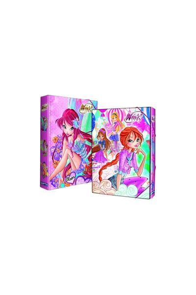 Gıpta Elastic Box Folder 25x35cm Winx Club 3101