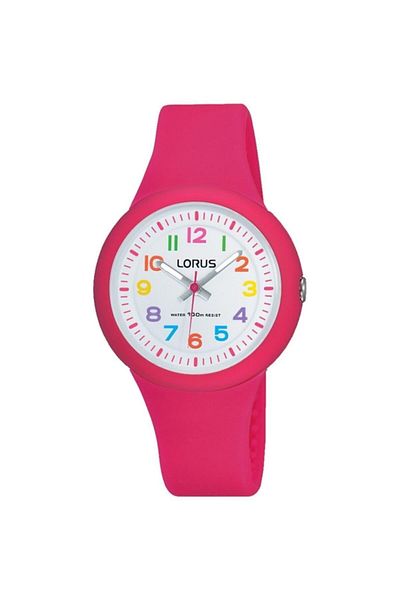 Lorus Lr-rrx49ex9 Girl's Pink Wristwatch