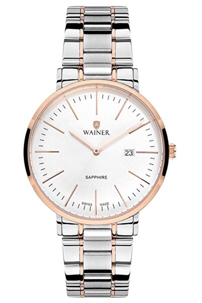 Wainer Wa.11214-a Erkek Kol Saati , Swiss Made , Safir Cam