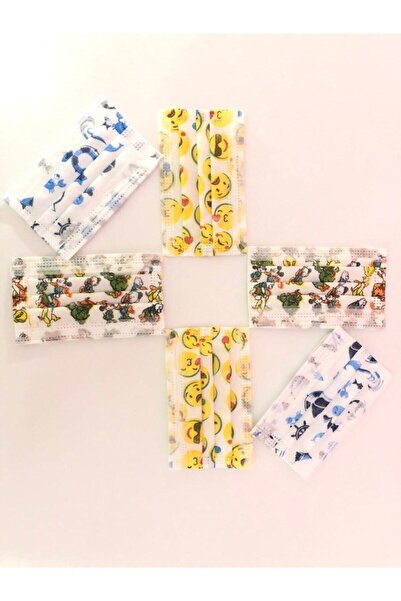 İCAR MEDİKAL 50 Adet 3 Katlı Telli Ultrasonik Cerrahi Maskesi