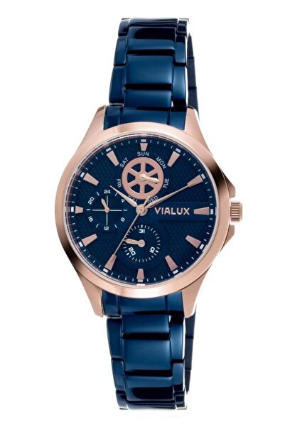 Vialux Ly588r-11sr 10 Atm Su Geçirmez Kadın Kol Saati