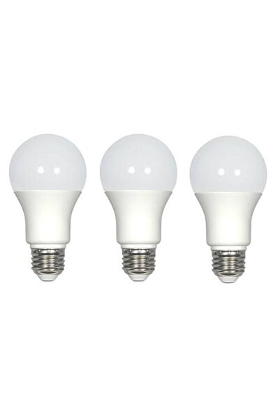 PROICH Led Ampul Beyaz Renk 9 Watt Tasarruflu 3 Lü Paket