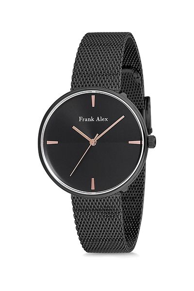 Frank Alex Women's Black Wristwatch Fa.12114h.06