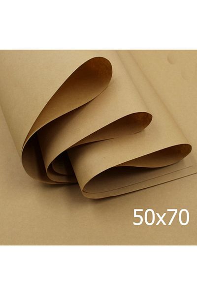 Kraft Paper Packaging - 50X70 25 Pieces (1.68 kg) 90 Gr