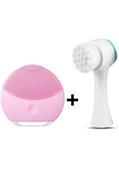 MOBEE Şarjlı Cilt Temizleme Cihazı Ve Profesyonel Çift Taraflı Temizleme Fırç...