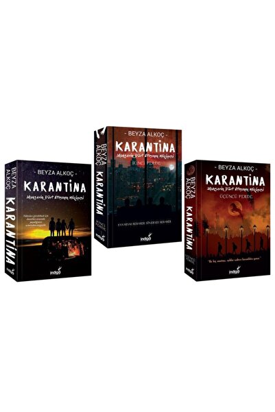 İndigo Kitap Karantina Set Ince Kapak (3 Kitap) - Beyza Alkoç - Indigo