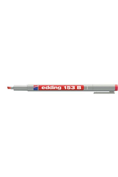 Edding E-153 B Acetate Pen Red Ed15302