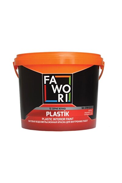 Fawori Plastik Iç Cephe Duvar Boyası 3,5 Kg.