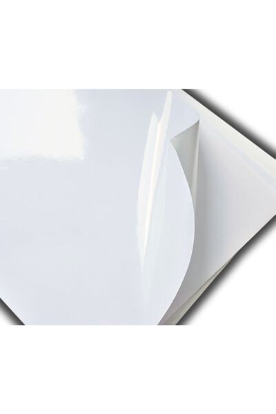 ZEMZEM Glossy Coated Paper - 50 Pieces, Thick 300 Gr, A3 Size, 29.7X42 cm