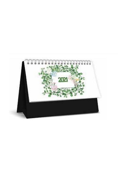 KESKİN COLOR (2021 New) Desk Calendar Triangle Plastic Flower Mtp-803820605-99