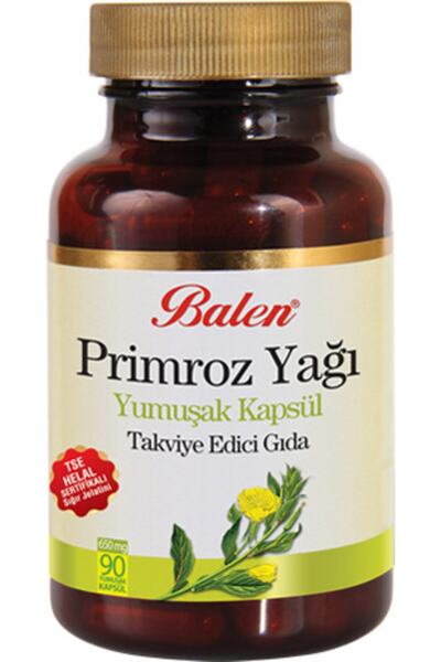 Balen Evening Primroz Oil Çuha Çiçeği 650 Mg*90 Kapsül
