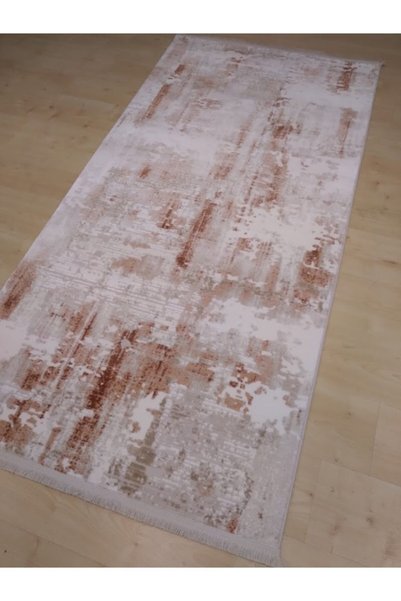Halımarka K-mdrd 5301 Krem Kiremit Halı Yolluk 100x200 Cm