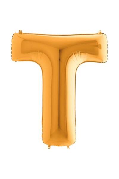 Generic Brand Letter Balloon Foil 100 cm Gold t