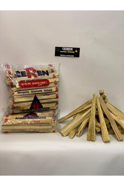 CEREN MANGAL Tutuşturmalık Mangal,şömine, Semaver Çam Odunu