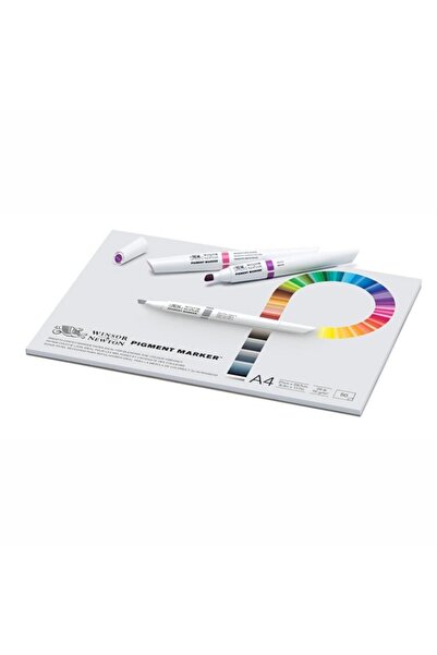 Winsor Newton Winsor & Newton: Pigment Marker: Memo Pad 50 Sheets: A4