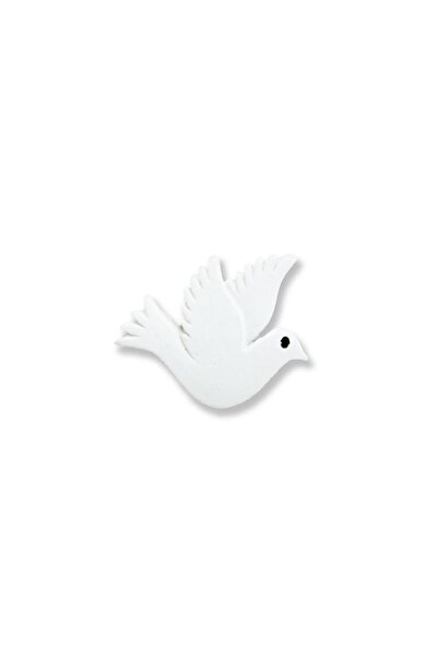 mutlu adım 12 Adet 3x2,5cm Minik Güvercin Kuş Biblo