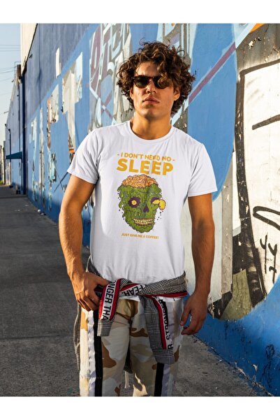Raf Coll Unisex bela prednja strana Štampano T-shirt