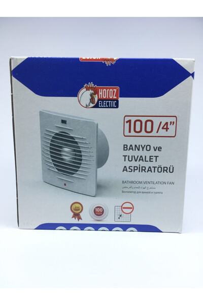 Horoz Elektrik Banyo Ve Tuvalet Aspiratörü 100/4"