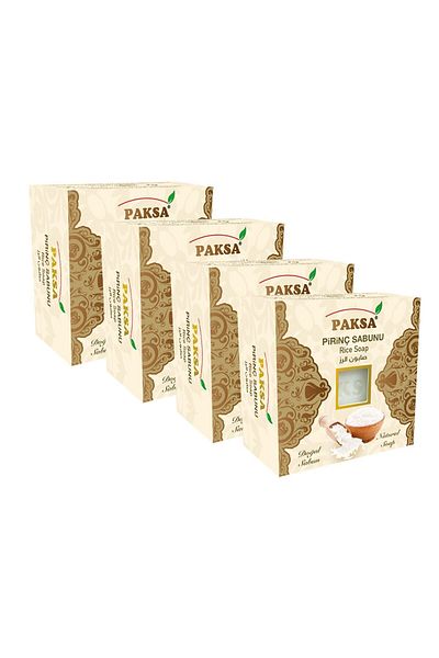 paksa صابون الأرز (4 قطع)