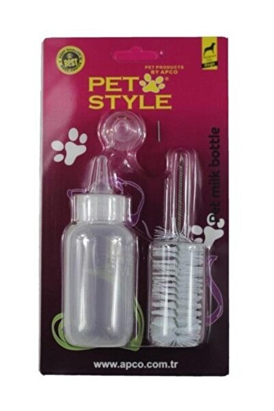 Pet Style 2 Li Yavru Kedi Biberon Seti