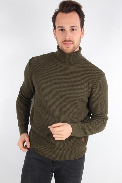 ALEXANDERGARDI Πλεκτό πουλόβερ με ζιβάγκο (E20-18827)