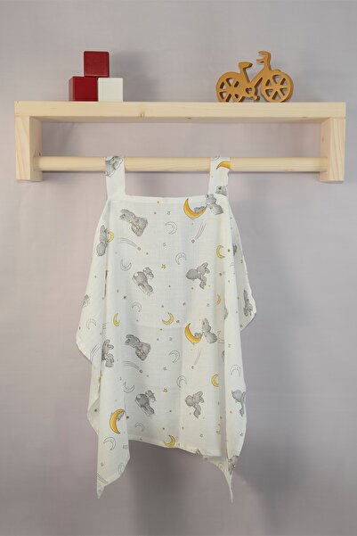 Ayd Home مريلة للرضاعة الطبيعية مصنوعة من قطن الموسلين بنسبة 100%