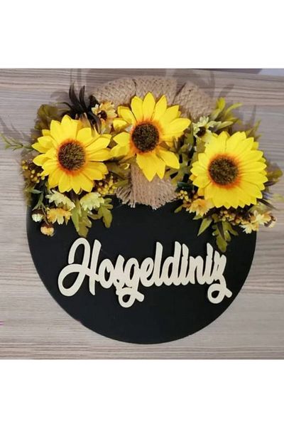 Evsay Welcome Written Wooden Door Ornament Luxury Door Ornament Wooden Wall And Door Ornament