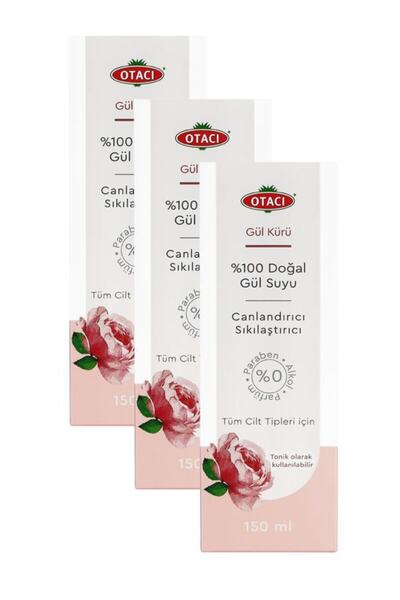 Otacı Rose Cure 100% Natural Rose Water 150 ml