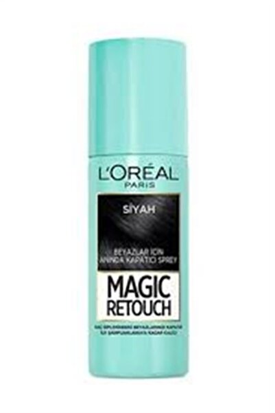 L'Oreal Paris Beyaz Saçlar Için Kapatıcı Siyah Saç Spreyi - Magic Retouch 03 ...