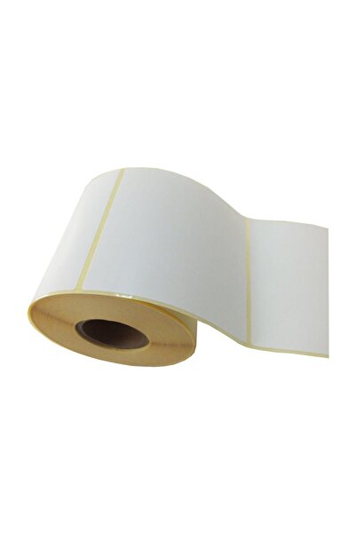 KUŞCU ETİKET Etichetă pentru imprimantă termică de coduri de bare 100x100 mm 1 rolă (ROLA DE 500)
